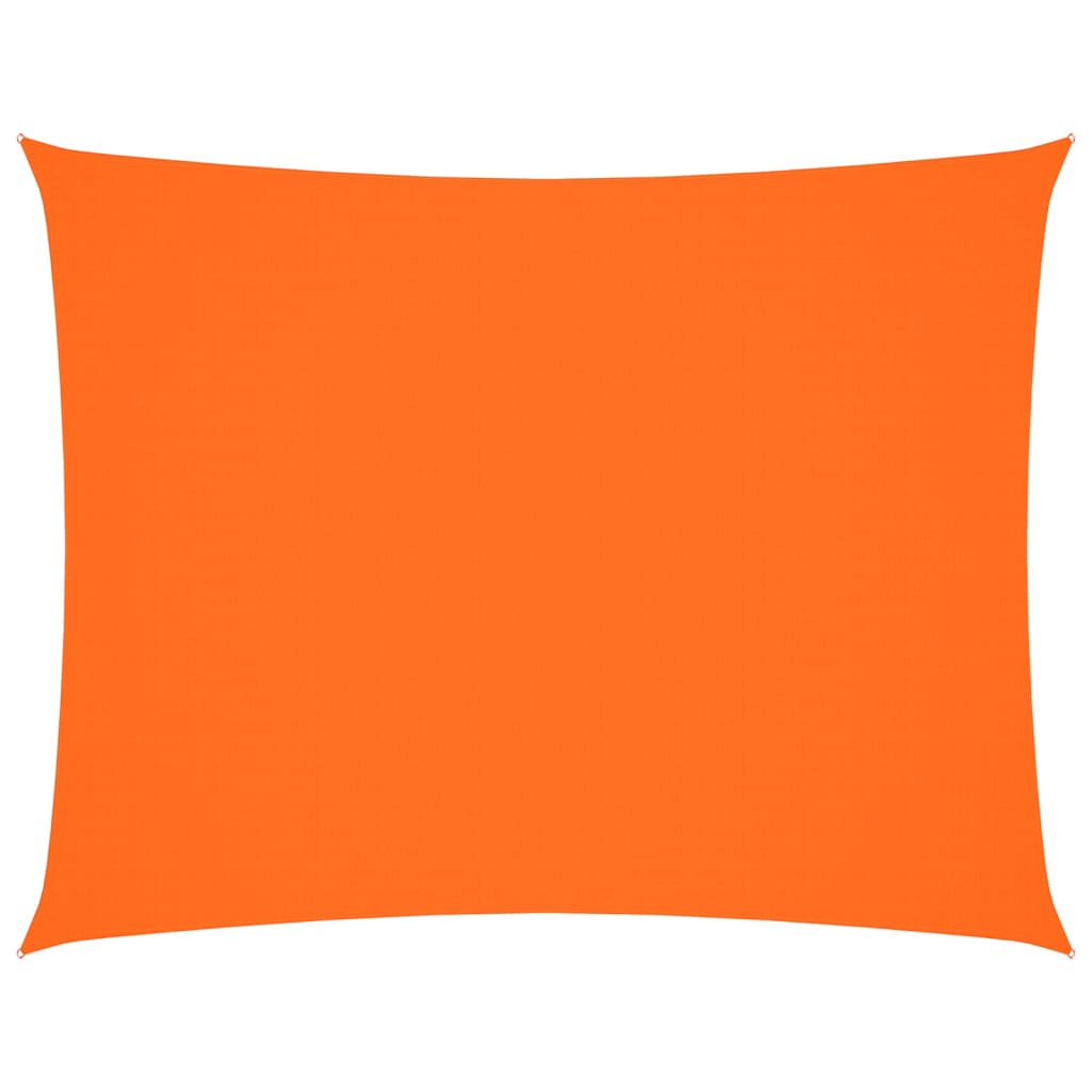 Sunshade Sail Oxford Fabric Rectangular 4x6 m Orange