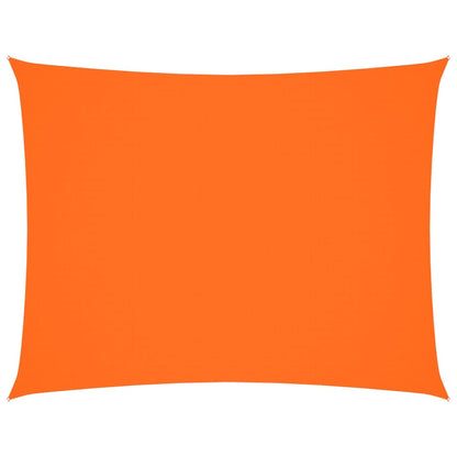 Sunshade Sail Oxford Fabric Rectangular 4x6 m Orange
