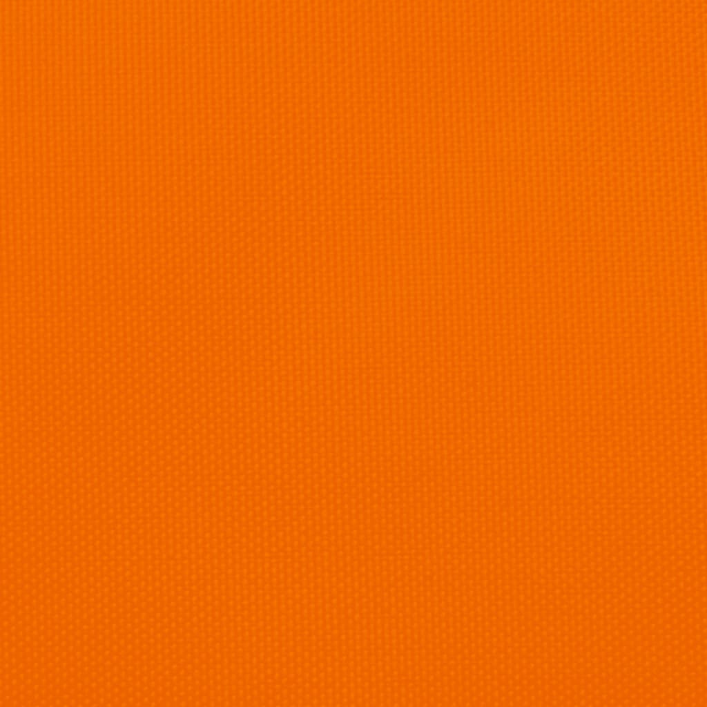 Sunshade Sail Oxford Fabric Triangular 5x6x6 m Orange
