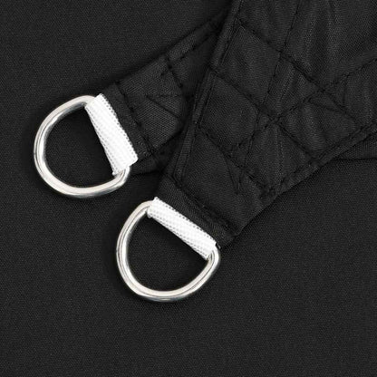 Sunshade Sail Oxford Fabric Square 2x2 m Black