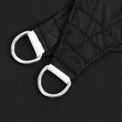 Sunshade Sail Oxford Fabric Square 2.5x2.5 m Black