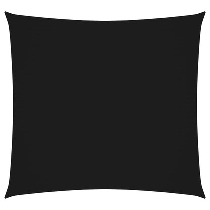 Sunshade Sail Oxford Fabric Square 6x6 m Black