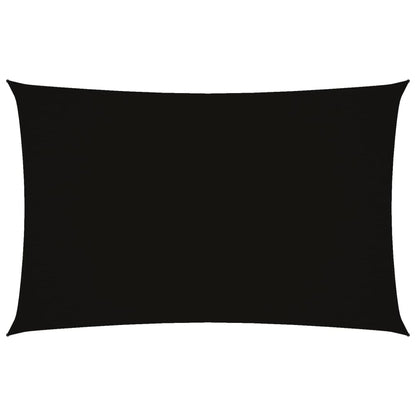 Sunshade Sail Oxford Fabric Rectangular 2x4.5 m Black