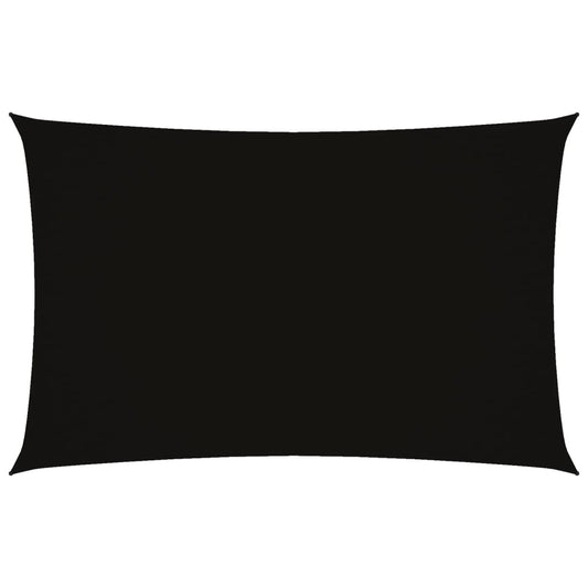 Sunshade Sail Oxford Fabric Rectangular 2x4.5 m Black