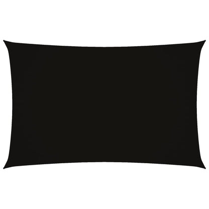 Sunshade Sail Oxford Fabric Rectangular 2x5 m Black