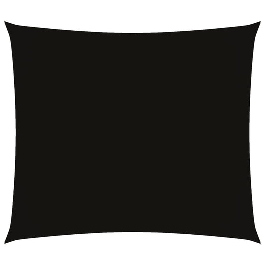 Sunshade Sail Oxford Fabric Rectangular 2.5x3 m Black