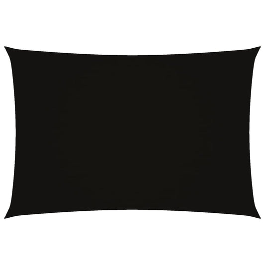 Sunshade Sail Oxford Fabric Rectangular 3x5 m Black