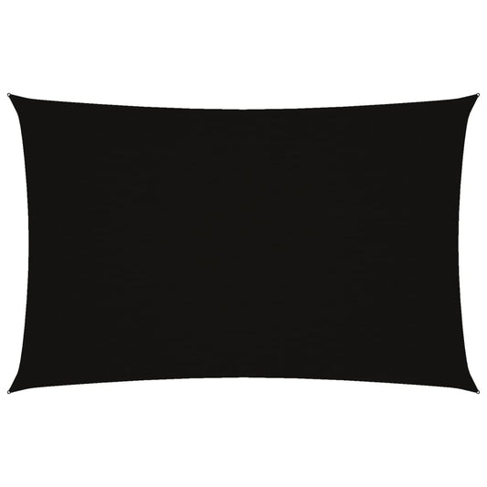 Sunshade Sail Oxford Fabric Rectangular 4x7 m Black