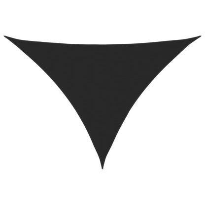 Sunshade Sail Oxford Fabric Triangular 2.5x2.5x3.5 m Black