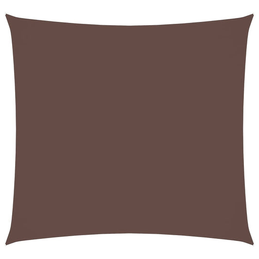 Sunshade Sail Oxford Fabric Square 2.5x2.5 m Brown