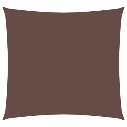 Sunshade Sail Oxford Fabric Square 4.5x4.5 m Brown