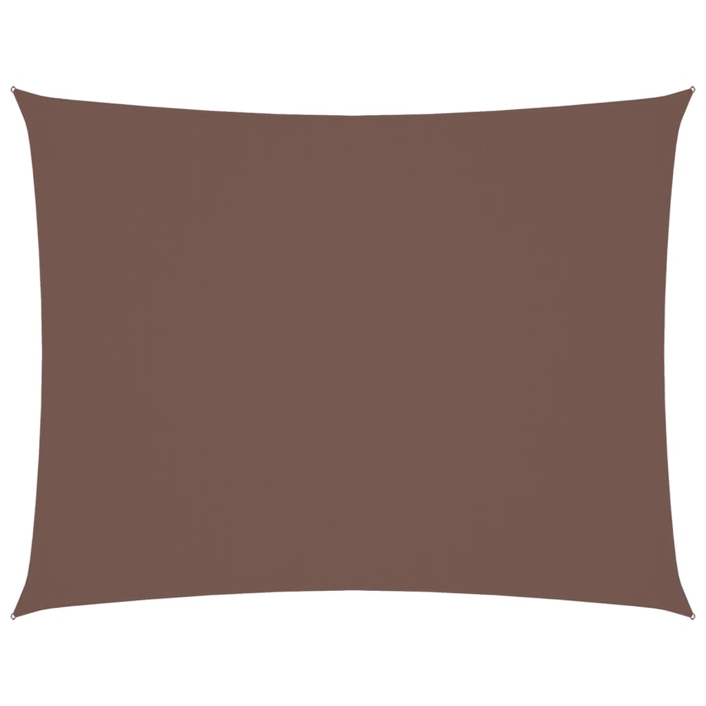 Sunshade Sail Oxford Fabric Rectangular 2x3.5 m Brown