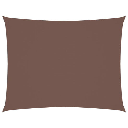 Sunshade Sail Oxford Fabric Rectangular 2x3.5 m Brown