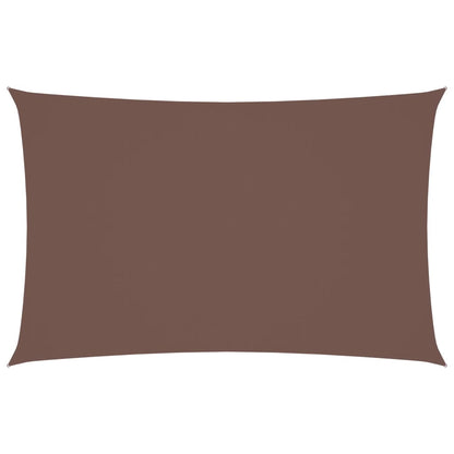 Sunshade Sail Oxford Fabric Rectangular 2x4.5 m Brown