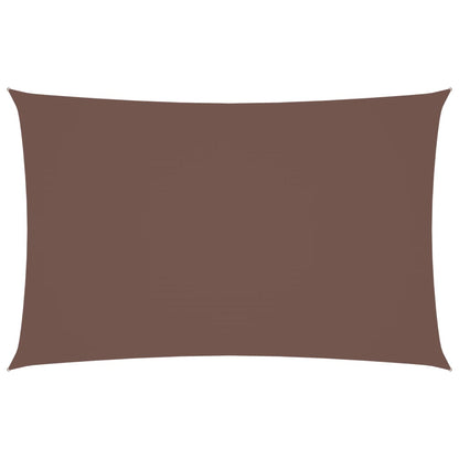 Sunshade Sail Oxford Fabric Rectangular 2x5 m Brown