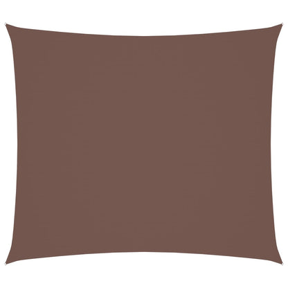 Sunshade Sail Oxford Fabric Rectangular 2.5x3 m Brown