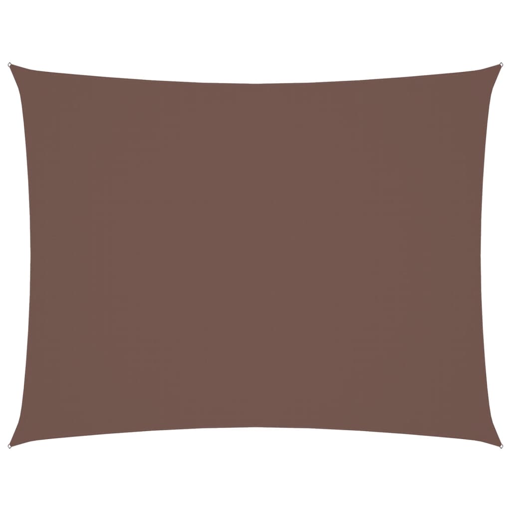 Sunshade Sail Oxford Fabric Rectangular 2.5x4 m Brown