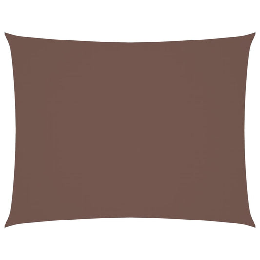 Sunshade Sail Oxford Fabric Rectangular 2.5x4 m Brown
