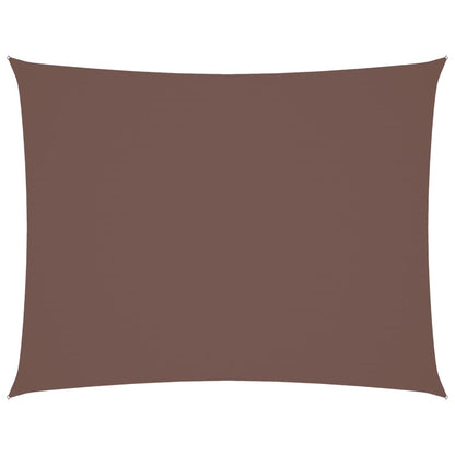 Sunshade Sail Oxford Fabric Rectangular 3x4 m Brown
