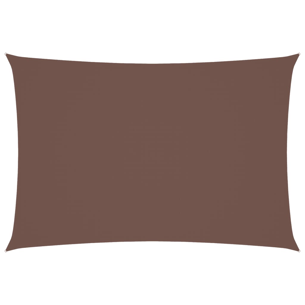 Sunshade Sail Oxford Fabric Rectangular 3x5 m Brown