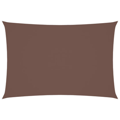 Sunshade Sail Oxford Fabric Rectangular 3x5 m Brown
