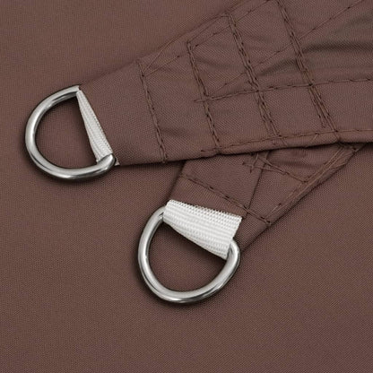 Sunshade Sail Oxford Fabric Rectangular 3x6 m Brown