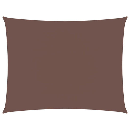 Sunshade Sail Oxford Fabric Rectangular 3.5x4.5 m Brown