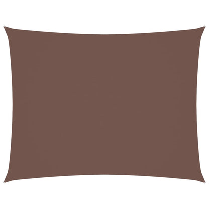 Sunshade Sail Oxford Fabric Rectangular 3.5x5 m Brown