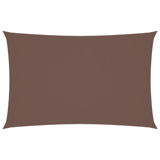 Sunshade Sail Oxford Fabric Rectangular 4x7 m Brown