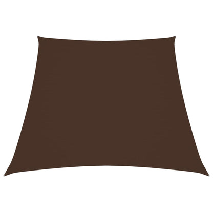 Sunshade Sail Oxford Fabric Trapezium 2/4x3 m Brown