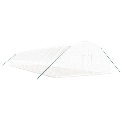 Greenhouse with Steel Frame White 120 m² 20x6x2.85 m