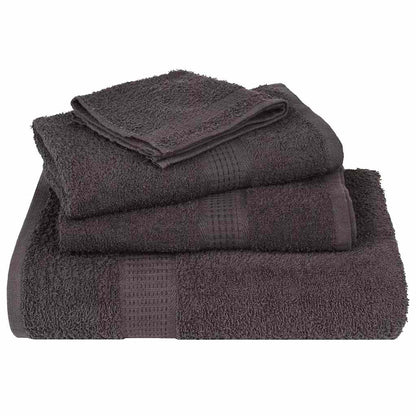 Shower Towels 25 pcs Anthracite 70x140 cm 360 gsm 100% Cotton