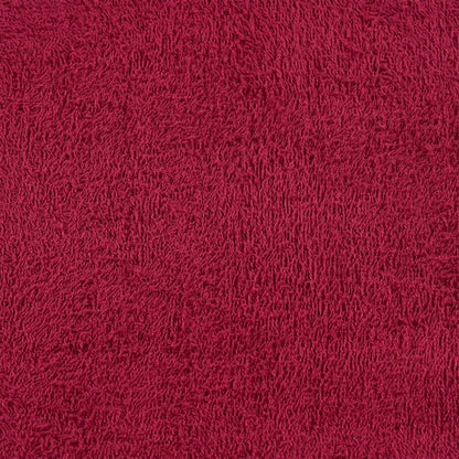 Soap Towels 10 pcs Bordeaux 30x30 cm 360 gsm 100% Cotton