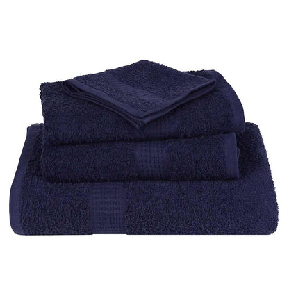Soap Towels 2 pcs Navy Blue 30x30 cm 360 gsm 100% Cotton