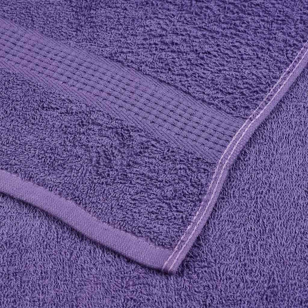 Soap Towels 2 pcs Purple 30x30 cm 360 gsm 100% Cotton