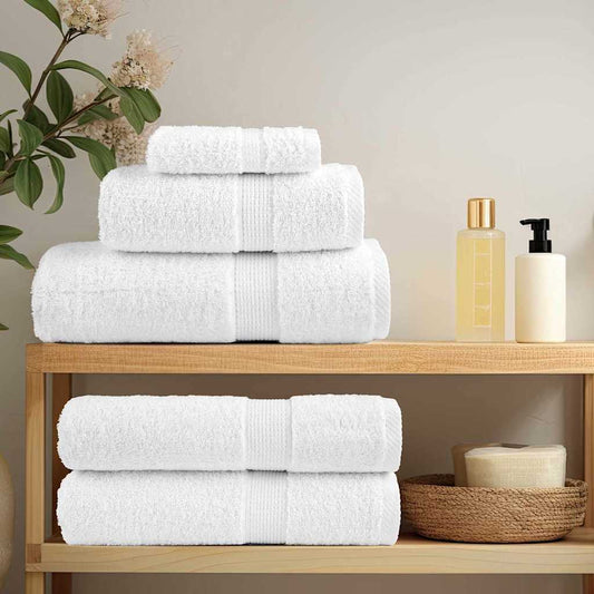 Guest Towel 10 pcs White 15 x 21 cm Cotton