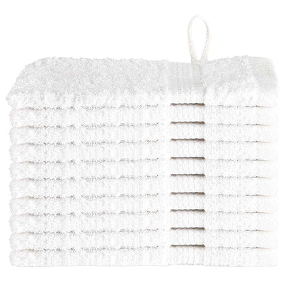Guest Towel 10 pcs White 15 x 21 cm Cotton