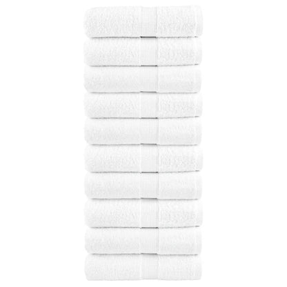 Premium Soap Towels SOLUND 10pcs White 30x30cm 600gsm