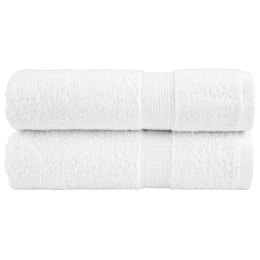 Premium Hand Towels SOLUND 2pcs White 50x100cm 600gsm