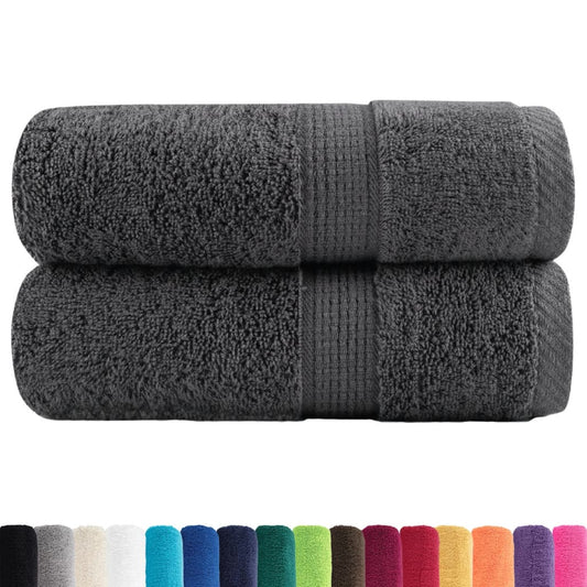 Premium Soap Towels SOLUND 2pcs Anthracite 30x30cm 600gsm