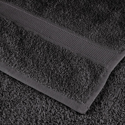 Premium Guest Towels SOLUND 10pcs Anthracite 30x50cm 600gsm