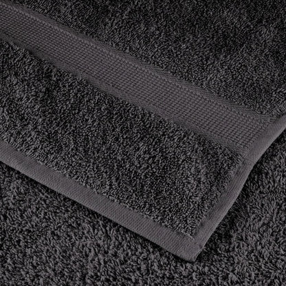 Premium Shower Towels SOLUND 4pcs Anthracite 70x140cm 600gsm