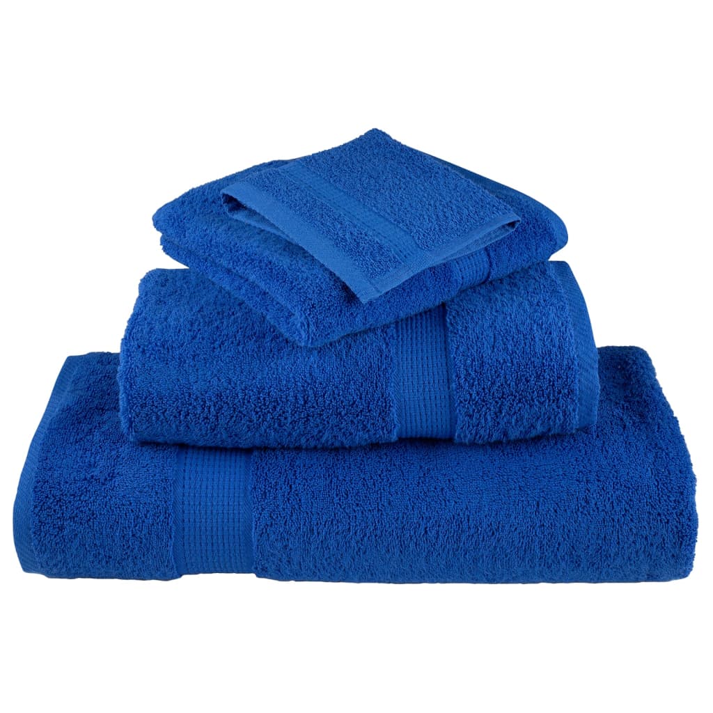Premium Soap Towels SOLUND 4pcs Blue 30x30cm 600gsm