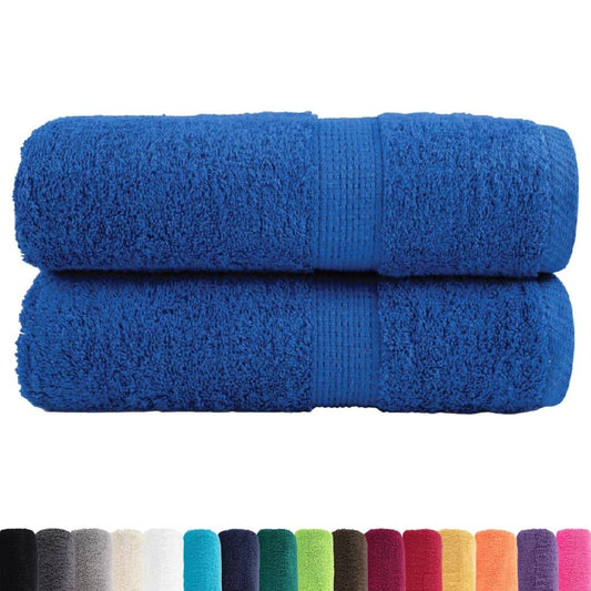 Premium Guest Towels SOLUND 2pcs Blue 30x50cm 600gsm