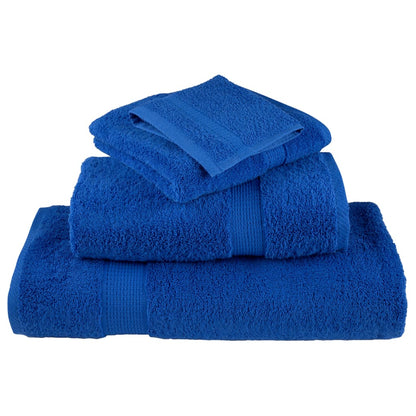 Premium Towels SOLUND 10pcs Blue 100x200cm 600gsm
