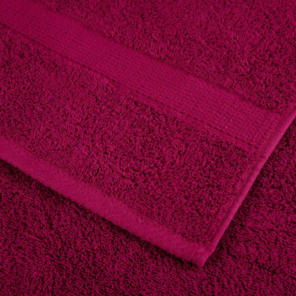 Premium Hand Towels SOLUND 4pcs Bordeaux 50x100cm 600gsm