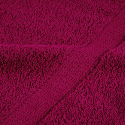 Premium Hand Towels SOLUND 4pcs Bordeaux 50x100cm 600gsm