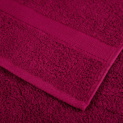 Premium Hand Towels SOLUND 10pcs Bordeaux 50x100cm 600gsm