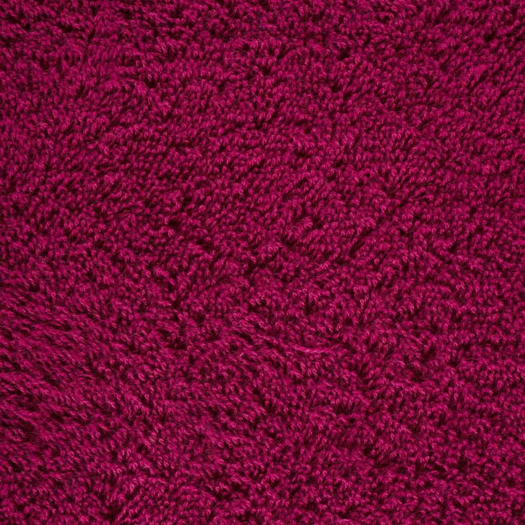 Premium Shower Towels SOLUND 10pcs Bordeaux 70x140cm 600gsm