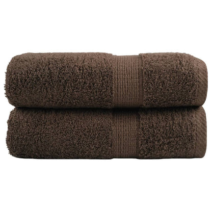 Premium Soap Towels SOLUND 2pcs Brown 30x30cm 600gsm
